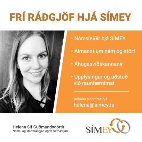 Frí ráðgjöf hjá SÍMEY