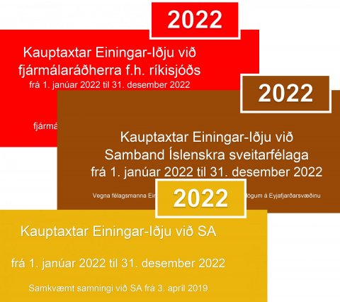 Nýir kauptaxtar komnir á netið