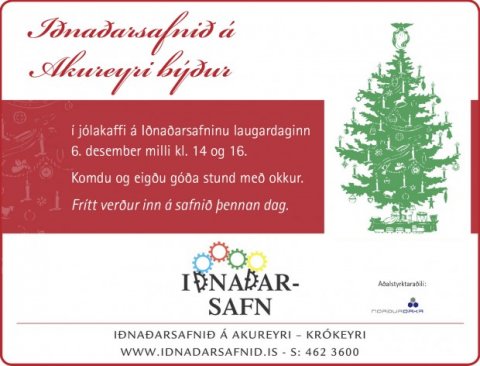 Jólakaffi Iðnaðarsafnsins