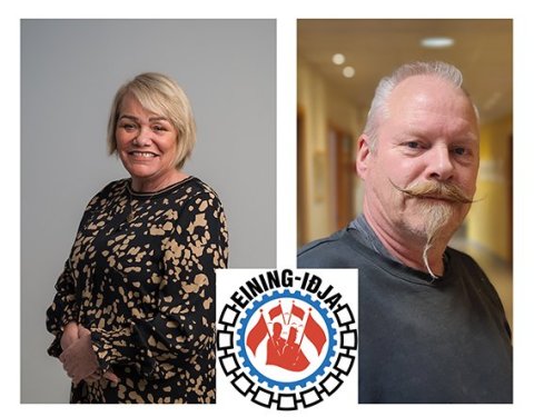 Anna formaður og Gunnar ritari