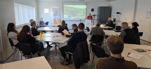 Frá ársfundi SÍMEY sem var haldinn í húsakynnum SÍMEY við Þórsstíg á Akureyri.