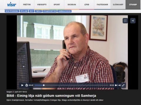Björn var í Bítinu í morgun