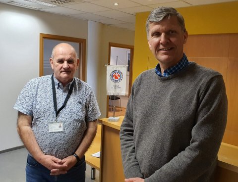 Frambjóðandi í heimsókn