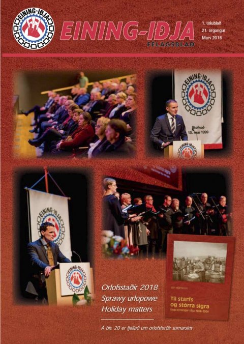 Orlofsblaðið borið út í dag