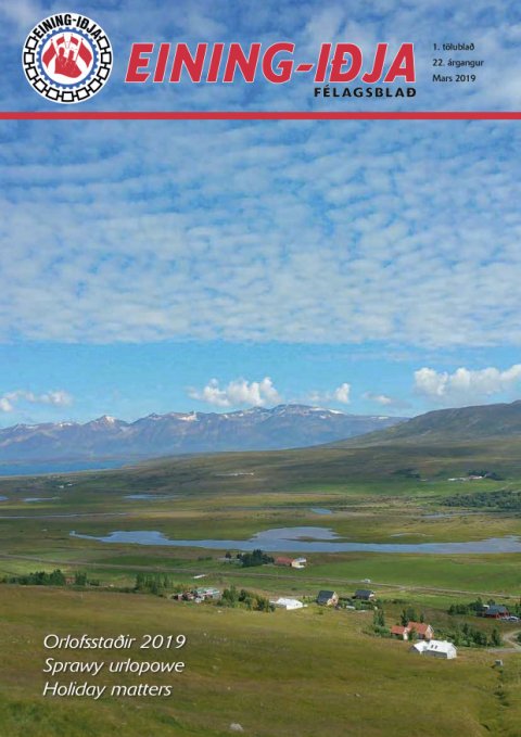 Orlofsblaðið borið út í vikunni