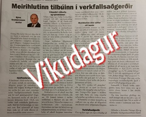 Meirihlutinn tilbúinn í verkfallsaðgerðir