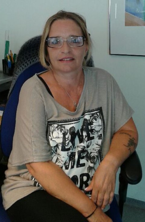 Bylgja leit við á skrifstofuna í morgun