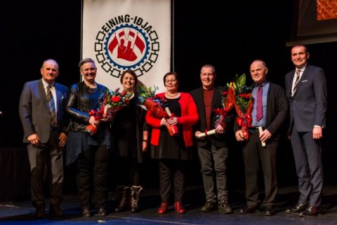 Viðurkenning fyrir mikið og gott starf