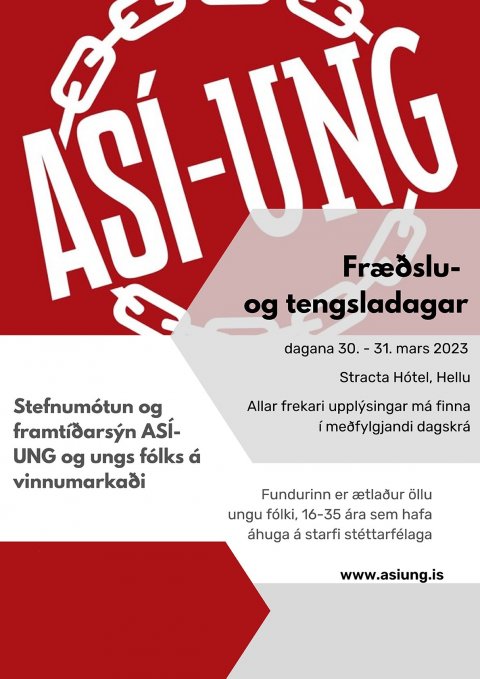 Fræðslu- og tengsladagar ASÍ-UNG