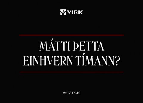 Það má ekkert lengur