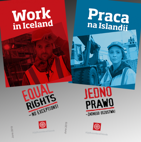 Work in Iceland bæklingur á ensku og pólsku