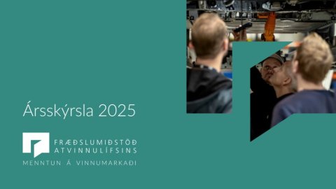 Ársskýrsla Fræðslumiðstöðvar atvinnulífsins