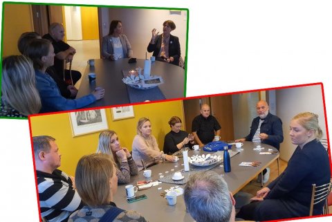 Frambjóðendur í heimsókn