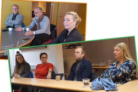 Fleiri frambjóðendur í heimsókn