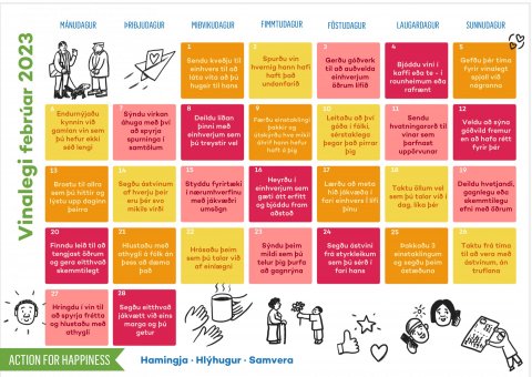 VelVIRK - Virknidagatal fyrir febrúar