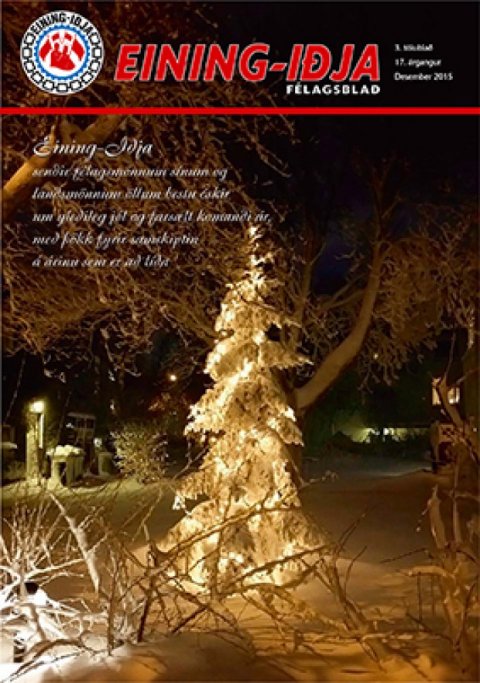 Jólablaðið borið út í dag