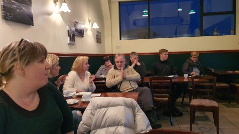 Tveir góðir fundir í gær