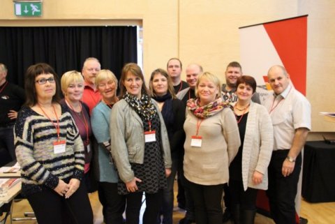 Fulltrúar félagsins á 4. þingi SGS