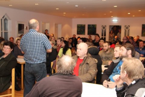 Á annað hundrað félagsmenn á fundi á Dalvík