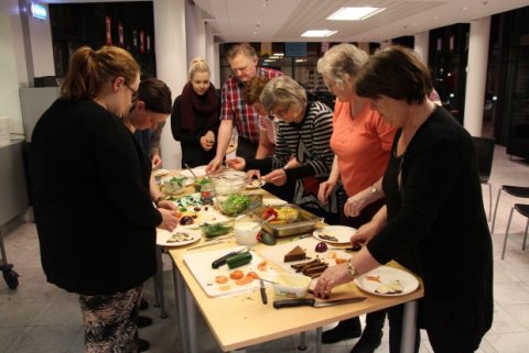 Gómsætu námskeiði lokið