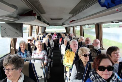 Eldri félagsmenn á ferð