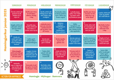 VelVIRK - Virknidagatal fyrir janúar