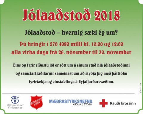 Jólaaðstoð 2018