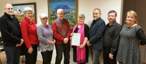 Gjöf til hjálparsamtaka í Eyjafirði