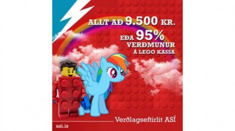 Allt að 9.500 kr. verðmunur á legokassa