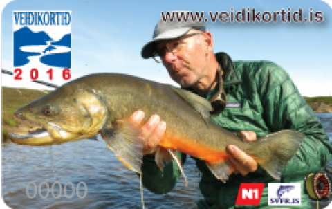 Veiðikortið 2016 er komið í sölu
