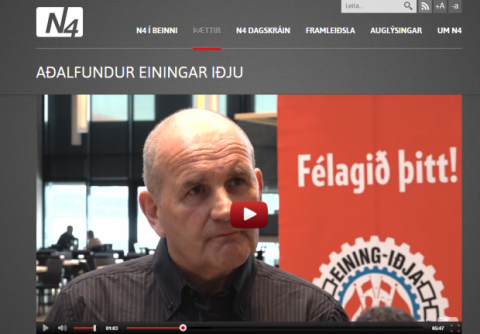 Umfjöllun um félagið á N4