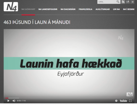 N4 - Umfjöllun um kjarakönnun félagsins