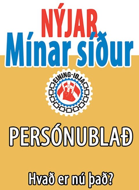 Nú á hver félagsmaður sitt eigið persónublað á Mínum síðum sem veitir góða yfirsýn yfir stöðu viðkom…