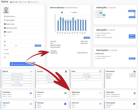 Eru félagsgjöldin ekki örugglega að skila sér?