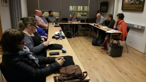 Forysta SGS kom í heimsókn