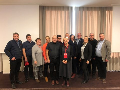 Nýkjörin framkvæmdastjórn SGS