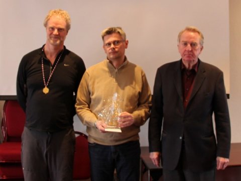 Frá vinstri: Áskell, Rúnar og Friðrik