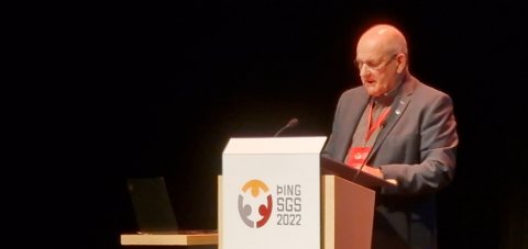 8. þing SGS sett - ræða formanns