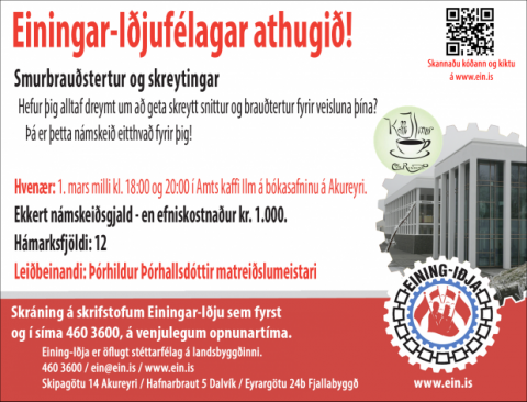 Smurbrauðstertur og skreytingar