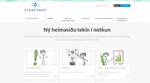 Starfsmatið - ný heimasíða tekin í notkun