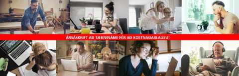 Frí ársáskrift hjá Tækninám.is / yfir 30 námskeið!