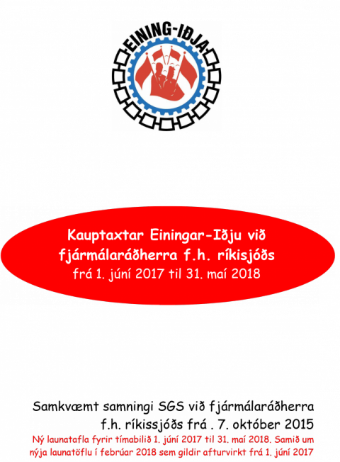 Leiðréttir kauptaxtar fyrir starfsfólk ríkisins