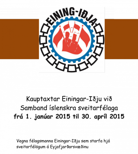 Sveitarfélög - nýir kauptaxtar