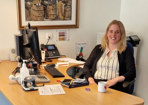 Þórey náði varla að setjast við skrifborðið á skrifstofu félagsins í Fjallabyggð þegar búið var að s&hellip;