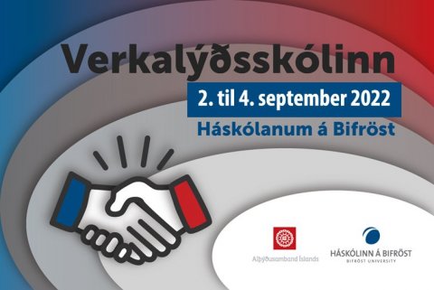 Verkalýðsskólinn 2. til 4. september 2022