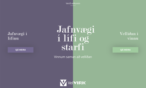 VELVIRK - náttúrukort