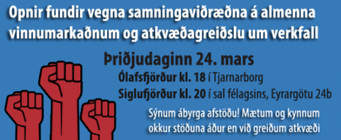 Tveir fundir í dag í Fjallabyggð - ALLIR AÐ MÆTA